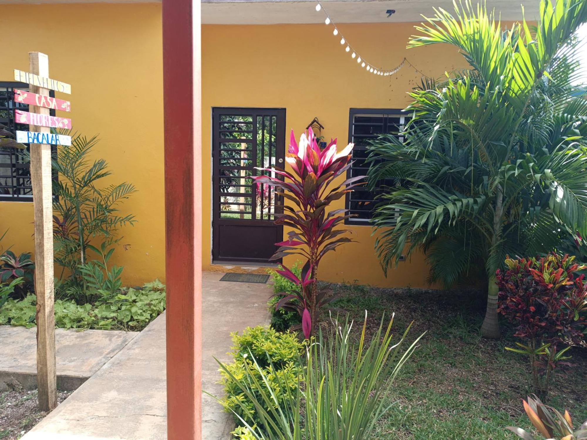 Casa Flores Bacalar Bagian luar foto